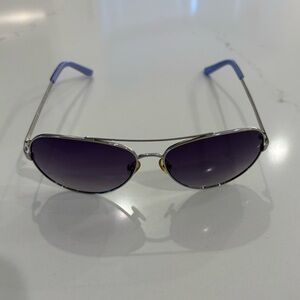 Kate Spade Silver Aviator Sunglasses